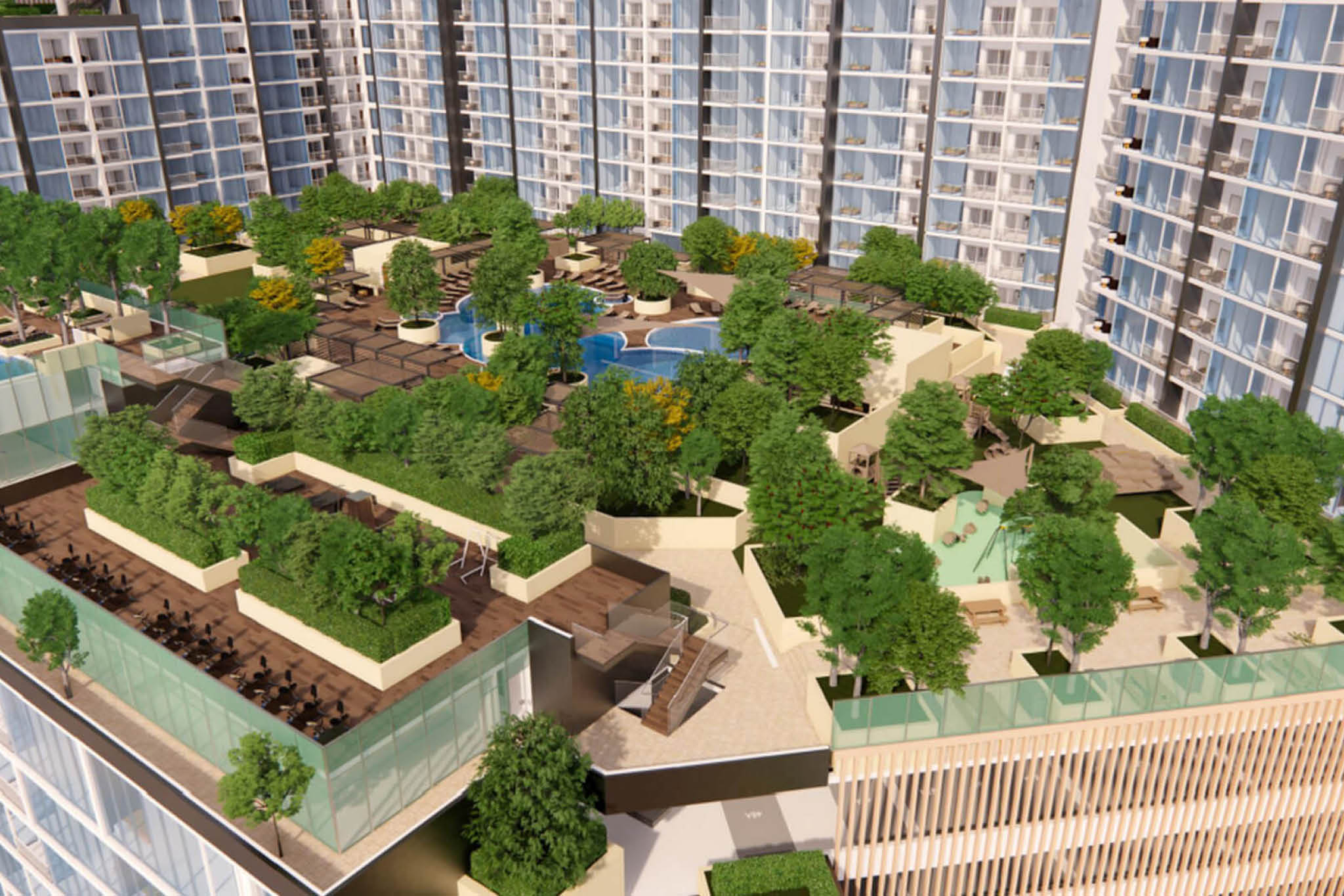 The Crest Apartments in Dubai