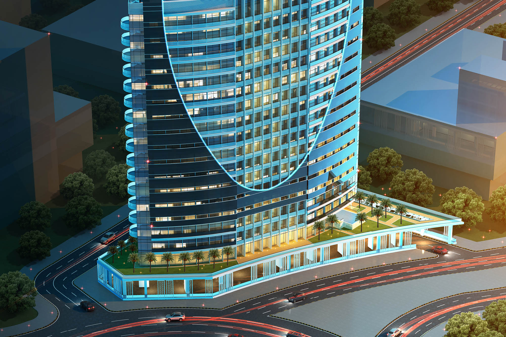 V Tower Apartments in Dubai