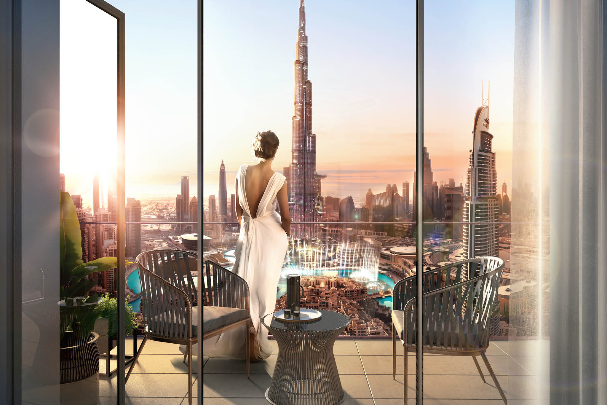 Burj Khalifa Views from Burj Royale Dubai