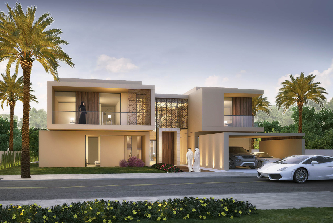 Golden Villas in Emerald Hills Dubai