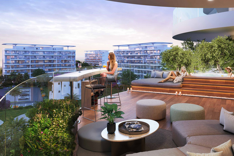 damac lagoon views